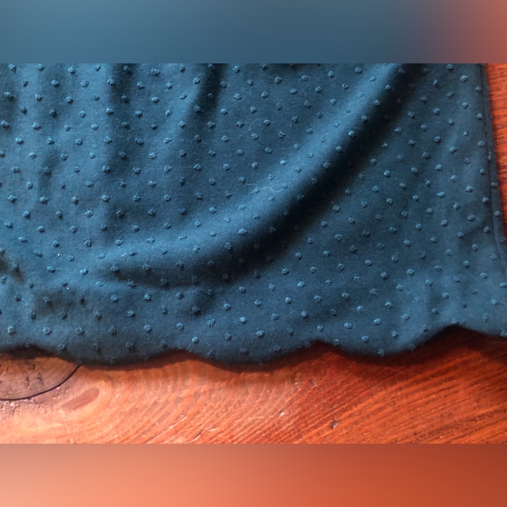 Kelly Green Ruffle Skirt - Picture 8 of 10